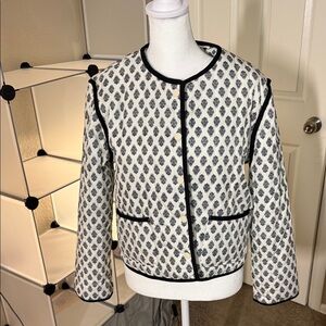 Sunday Black and White Warm Blazer